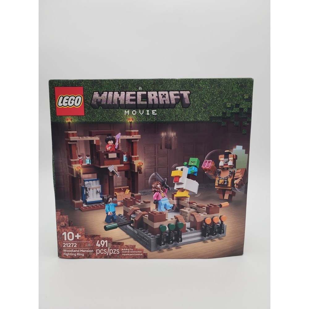 LEGO 21272 A MINECRAFT MOVIE Woodland Mansion Fighting Ring New Sealed